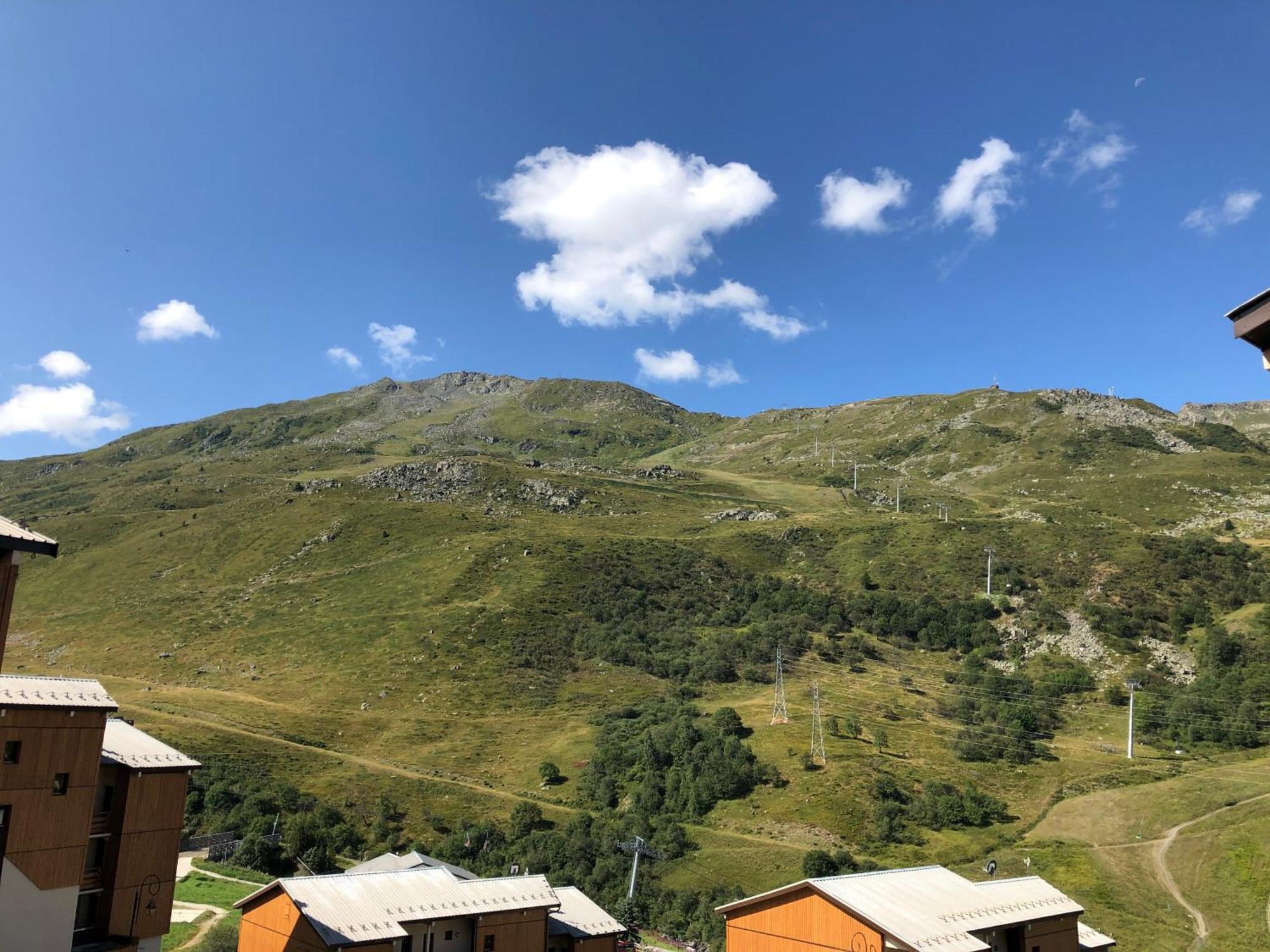 Appartement Pour 6 Personnes Au Pied Des Pistes Au Calme Aux Menuires Les Asters Сен-Мартен-де-Бельвиль Экстерьер фото